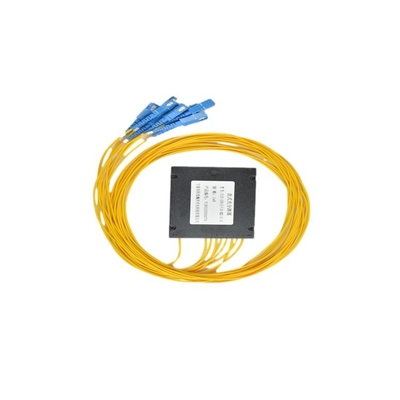 4G Rede ABS Caixas de plástico Tipo Fibra Óptica PLC Splitter Com Conector SC/APC LC/APC Para PON FTTX E CATV