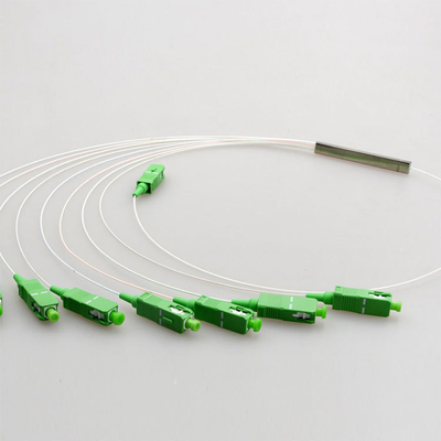 Caixa de divisão de fibra óptica FTTH de mini-tipo e estabilidade de temperatura -40-85 C dB 0.5