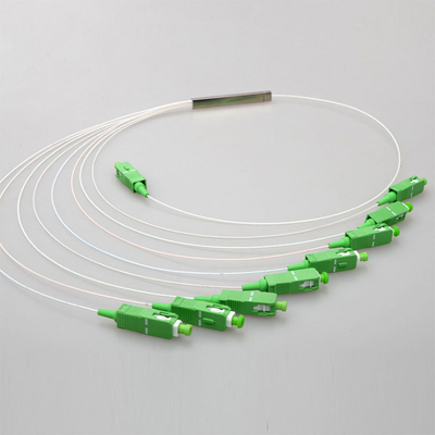 Caixa de divisão de fibra óptica FTTH de mini-tipo e estabilidade de temperatura -40-85 C dB 0.5