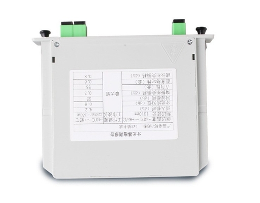 G657 Tipo de Fibra 2x1 Personalizado Card Splitter 1 * 2 para 4G Rede Fibra Óptica Gabinete