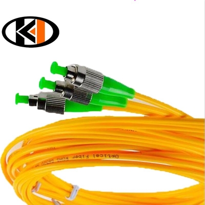 SC FC ST LC UPC Fibra Óptica Cordão 3.0mm Simplex OM3 OM4 LC para Equipamento de Telecomunicações