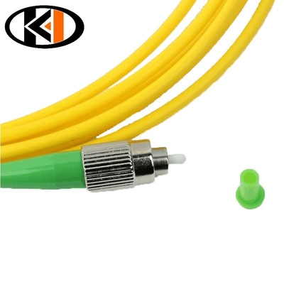 SC FC ST LC UPC Fibra Óptica Cordão 3.0mm Simplex OM3 OM4 LC para Equipamento de Telecomunicações