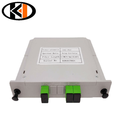 ODF 1-2 Fibra SC APC Plug-in Cassette PLC Splitter 1-2 com 2/4/6/8/16/32/64 Fibras