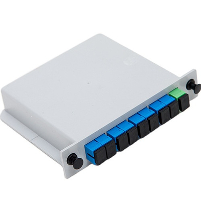 1 a 8 PLC Splitter com conector SC FC LC ST Tipo G657A Tipo de fibra a preços acessíveis