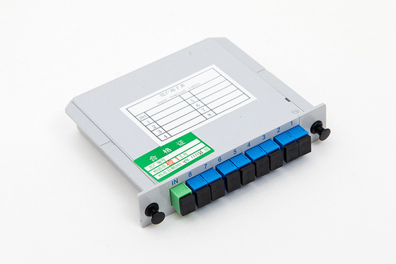 1 a 8 PLC Splitter com conector SC FC LC ST Tipo G657A Tipo de fibra a preços acessíveis