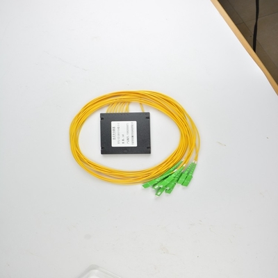 1260-1650nm 1*2 1*4 1*8 1*16 1*32 1*64 FTTH Fibra Óptica PLC Splitter Cassette Tipo SC Conectores
