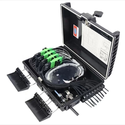 16 Core ODN Fiber Optic Distribution Terminal Box para FTTH e material ABS PC resistente