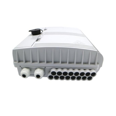 16 Core ODN Fiber Optic Distribution Terminal Box para FTTH e material ABS PC resistente