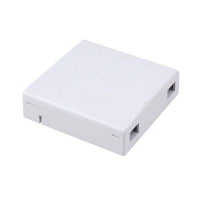 2 Port Splitter Fibra Óptica Terminal Box para entradas de cabo normal Fácil instalação