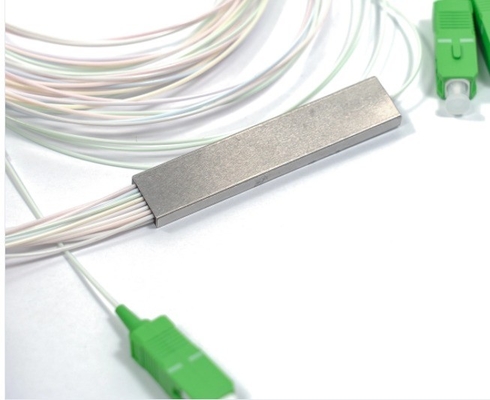 Rede óptica passiva Mini Tipo Fibra Óptica PLC Splitter 1 256 com G657A Tipo de Fibra
