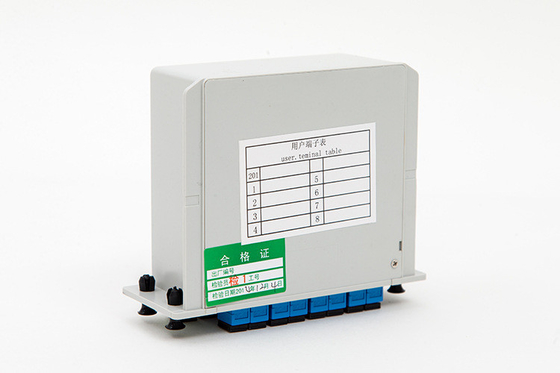 Fibra de transmissão de sinal PLC Splitter 1x16 LGX SC APC UPC para solução de poupança de espaço