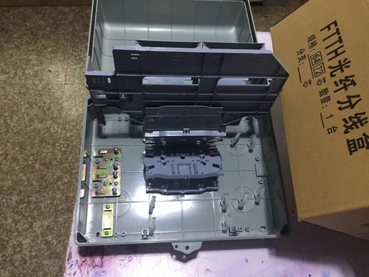Telecomunicações FTTH Fiber 72 Core/64 Core Terminal Box com LGX Splitter ou Mini Type PLC Splitter