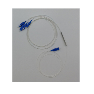 Conector LC Mini Module Tubos de aço Tipo 1*4 PLC Splitter para transmissão de sinal de fibra