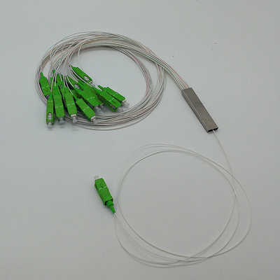 Rede 4G Compatível 1 16 Splitter Micro PLC Splitter SC/UPC com ≤ 10,7 dB de perda de inserção