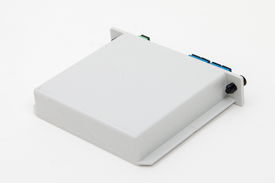 1*4 Fibra Óptica Verde SC APC para SC UPC Splitter para Huawei comprimento de onda 1260-1650nm