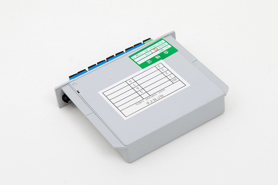Tipo de fibra G657A 1x8 SC APC PLC Cassete Divididor de fibra óptica para transmissão de sinal