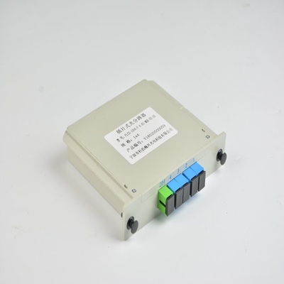 G657A Fibra tipo 1x16 Cassete PLC Splitter óptico com ≤ 10,7 dB de perda de inserção