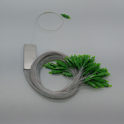 1x2 1x8 2x8 1x24 1x32 1x48 1x64 Mini Splitter Óptico Sc Apc Connector PLC Fiber Splitter