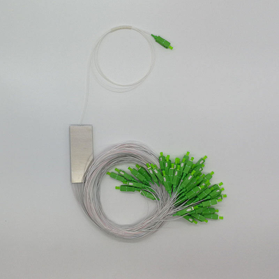 1x2 1x8 2x8 1x24 1x32 1x48 1x64 Mini Splitter Óptico Sc Apc Connector PLC Fiber Splitter