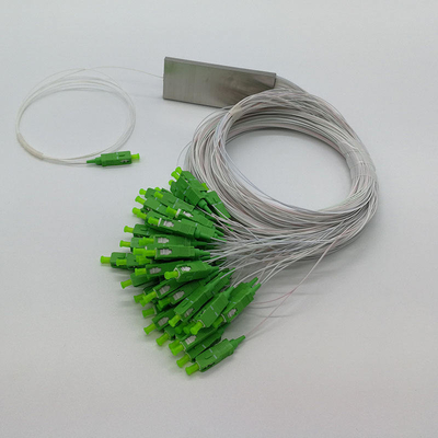 1x2 1x8 2x8 1x24 1x32 1x48 1x64 Mini Splitter Óptico Sc Apc Connector PLC Fiber Splitter