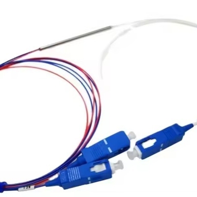 3 Alta Potência PER ER 28dB 1x2 1 2 Mini PM FBT Fibra Óptica Splitter com tipo de fibra G657A