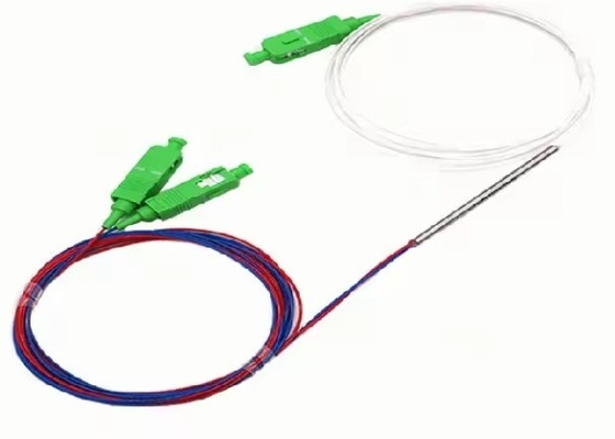3 Alta Potência PER ER 28dB 1x2 1 2 Mini PM FBT Fibra Óptica Splitter com tipo de fibra G657A