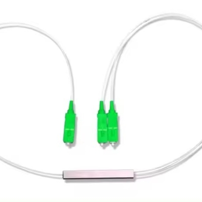 ANATEL Certificado 1x8 SC/APC Micro Mini Bloco Tubos de Aço FTTH PLC Splitter e 3 Time