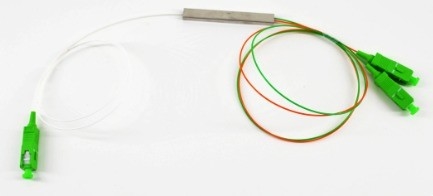 ANATEL Certificado 1x8 SC/APC Micro Mini Bloco Tubos de Aço FTTH PLC Splitter e 3 Time