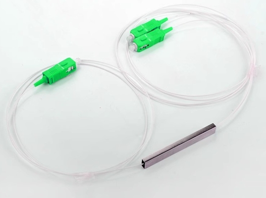 ANATEL Certificado 1x8 SC/APC Micro Mini Bloco Tubos de Aço FTTH PLC Splitter e 3 Time
