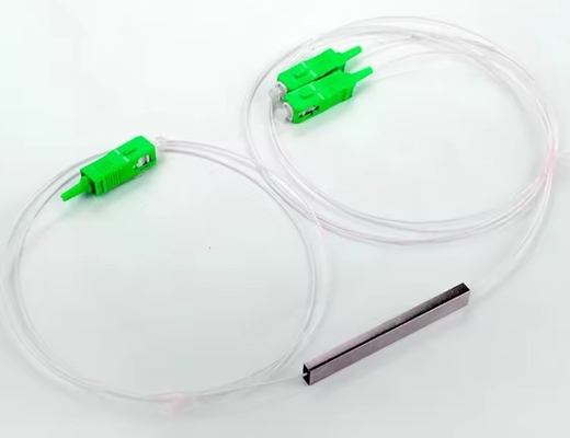 ANATEL Certificado 1x8 SC/APC Micro Mini Bloco Tubos de Aço FTTH PLC Splitter e 3 Time