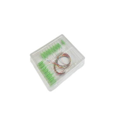 Telecomunicações 1x2 4 8 16 C G657A1 0.9mm SCUPC mini tipo Fibra Óptica PLC Splitter