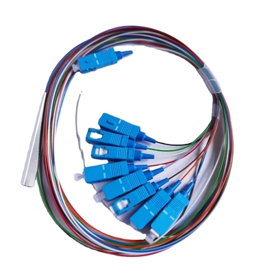 Telecomunicações 1x2 4 8 16 C G657A1 0.9mm SCUPC mini tipo Fibra Óptica PLC Splitter