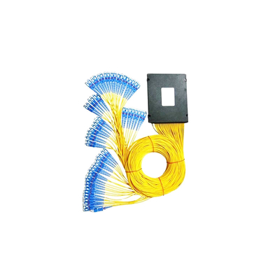 SC FC LC ST Conector Tipo Fibra Ótica 1 128 PLC Splitter com directividade dB ≥55
