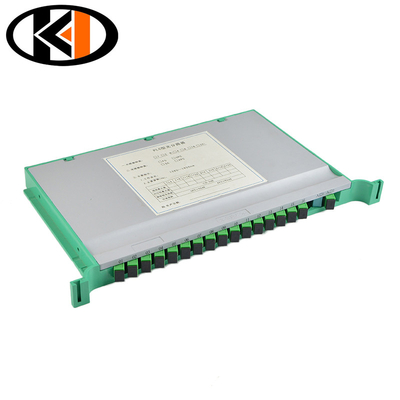 Fibra óptica PLC 1*8 1*16 SC/APC Tray Assembly Tipo Fibra óptica divididora