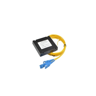 Directividade dB ≥55 2 Way PLC Splitters 1*2 Box Type Fiber Optical Splitter Perda de inserção ≤10,7dB
