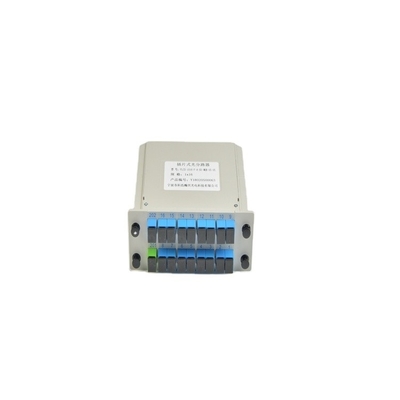 16 Core PLC Splitter Cassete Tipo Universal 1x24 Splitter com FC ST LC SC Conector